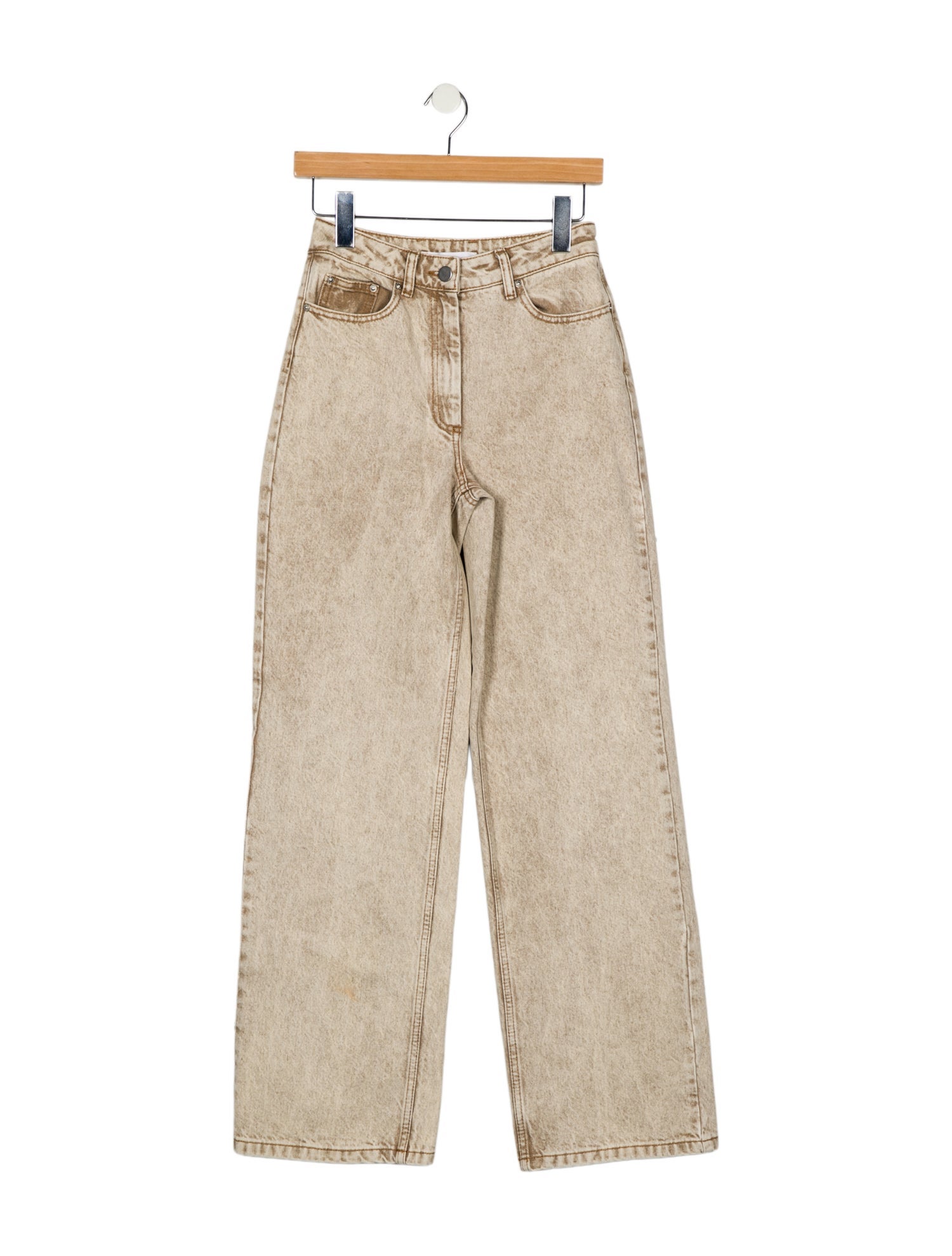 REMAIN Birger Christensen Mid-Rise Wide Leg Jeans