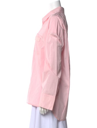 REMAIN Birger Christensen Long Sleeve Button-Up Top