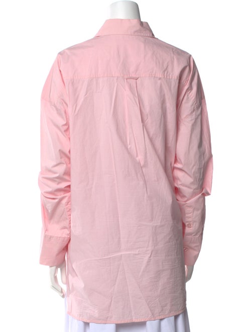 REMAIN Birger Christensen Long Sleeve Button-Up Top