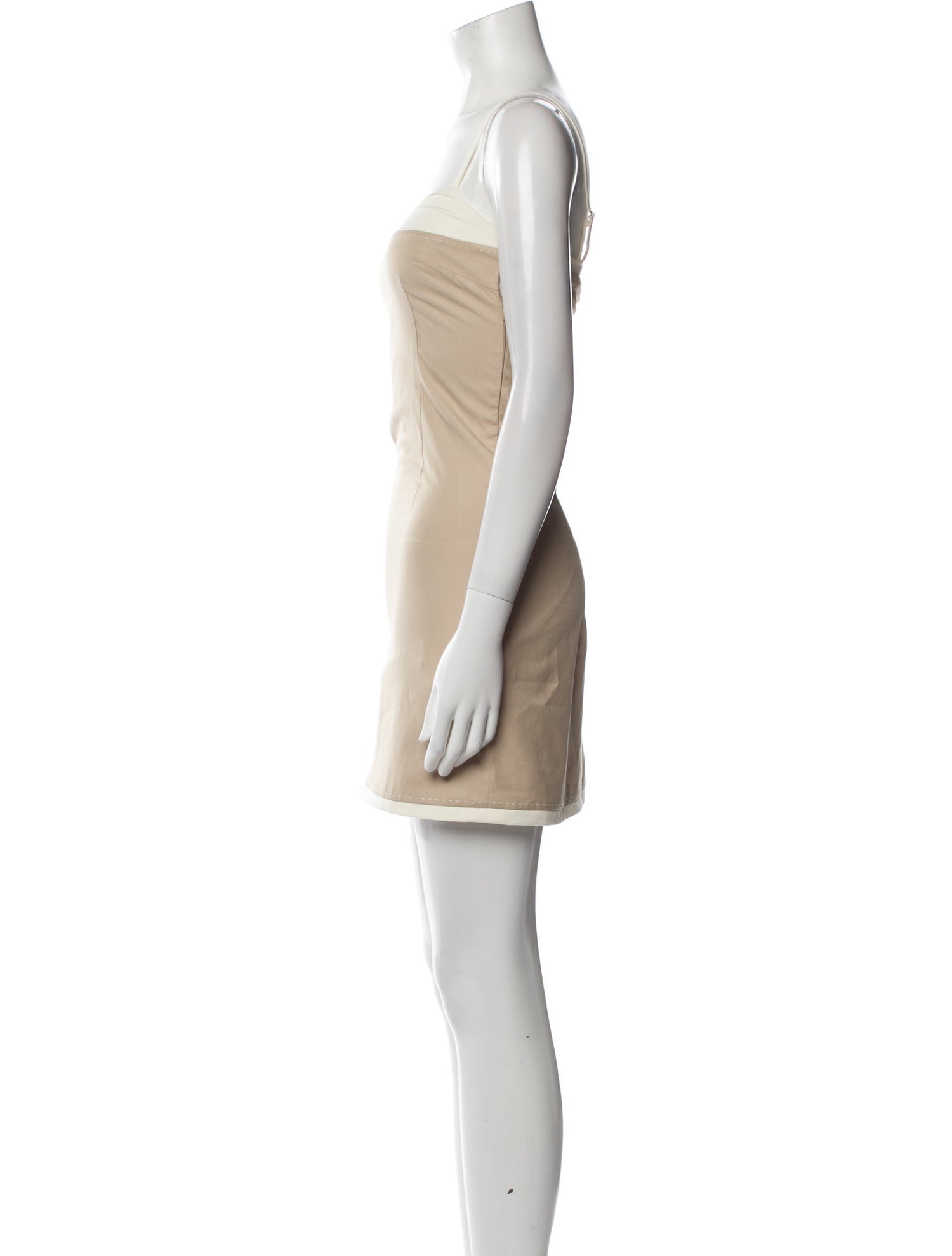 REMAIN Birger Christensen Square Neckline Mini Dress