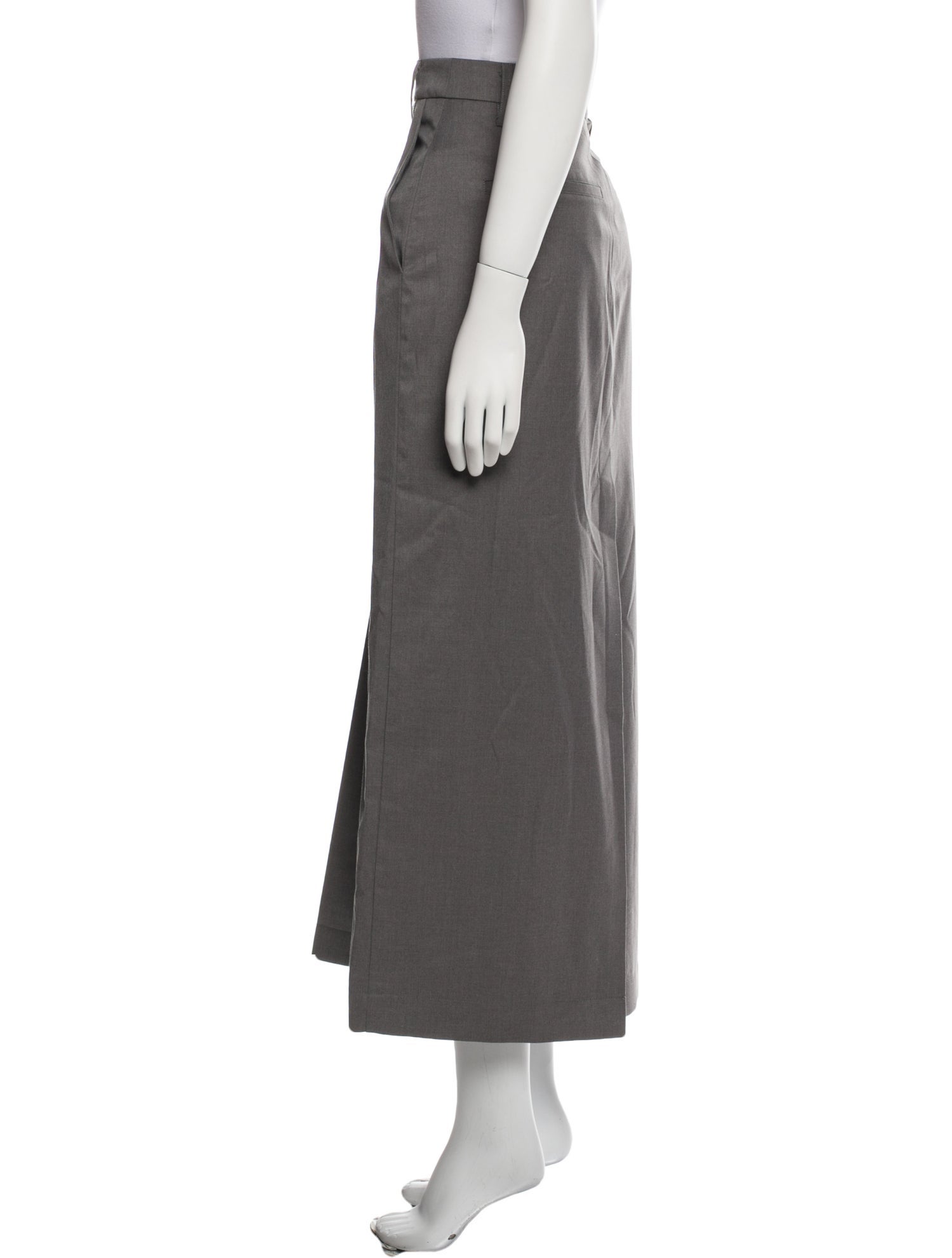 REMAIN Birger Christensen Pleated Accents Midi Length Skirt w/ Tags