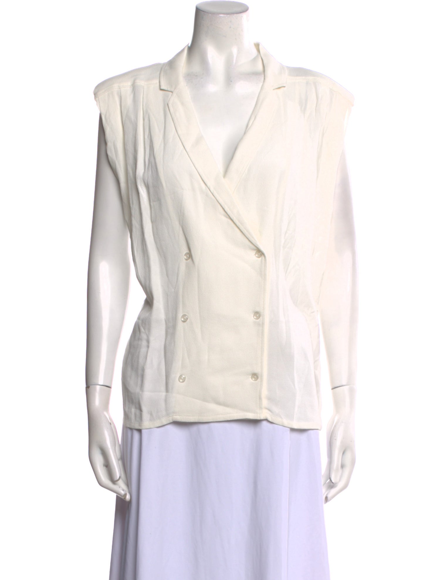 REMAIN Birger Christensen V-Neck Sleeveless Blouse w/ Tags