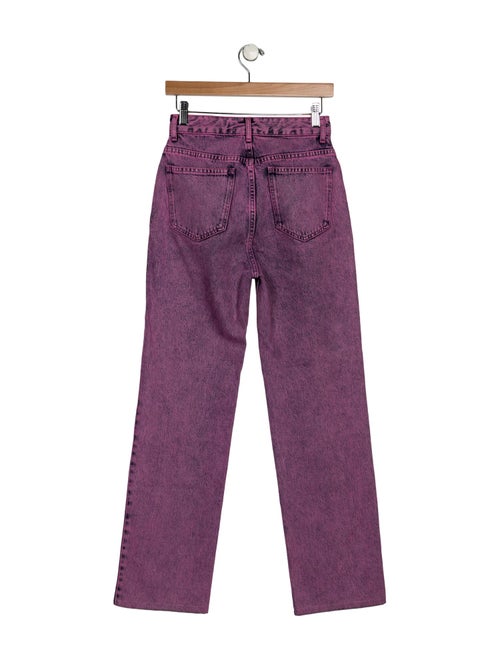 REMAIN Birger Christensen High-Rise Straight Leg Jeans