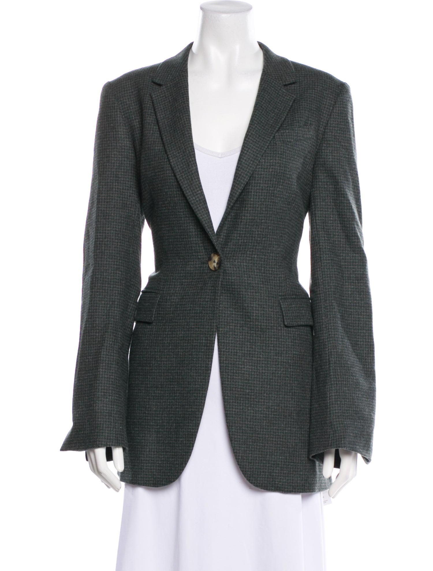 REMAIN Birger Christensen Wool Printed Blazer