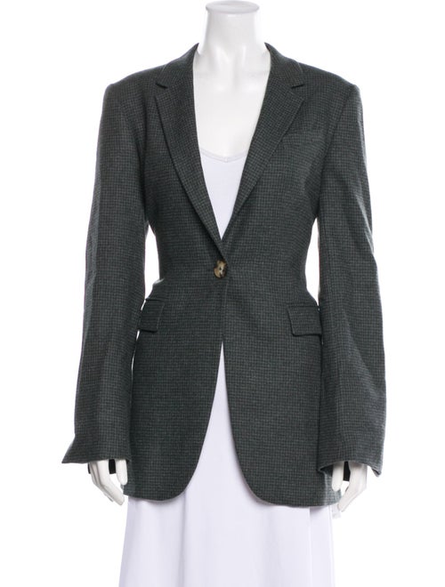 REMAIN Birger Christensen Wool Printed Blazer