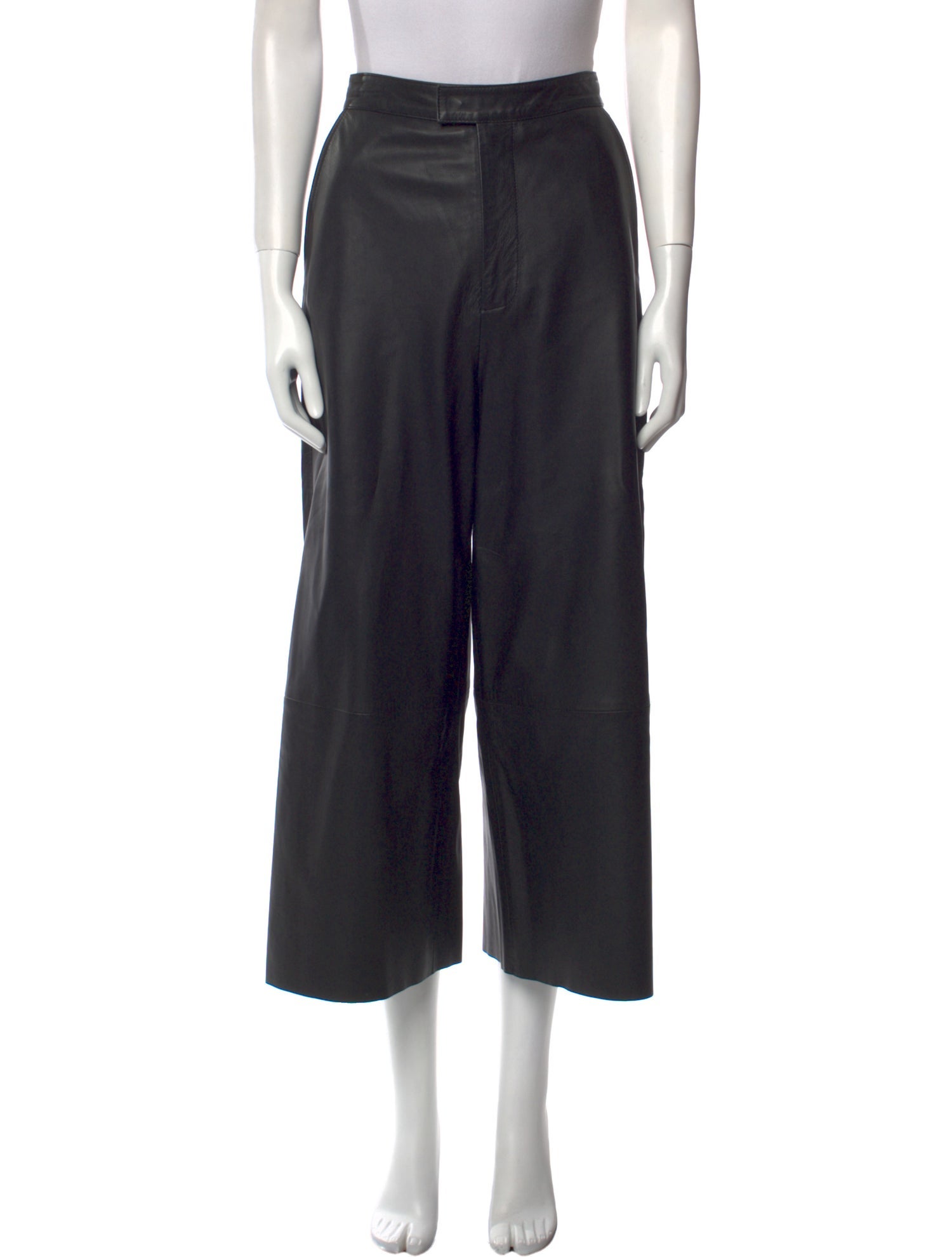 REMAIN Birger Christensen Leather Wide Leg Pants