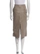 REMAIN Birger Christensen Leather Knee-Length Skirt