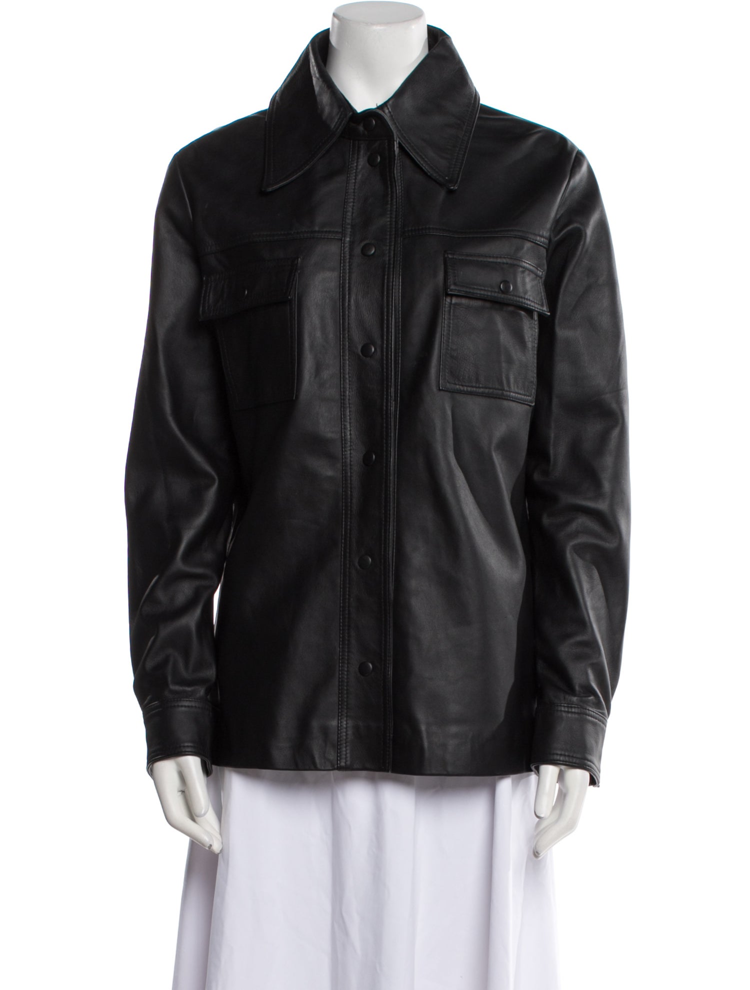 REMAIN Birger Christensen Leather Jacket