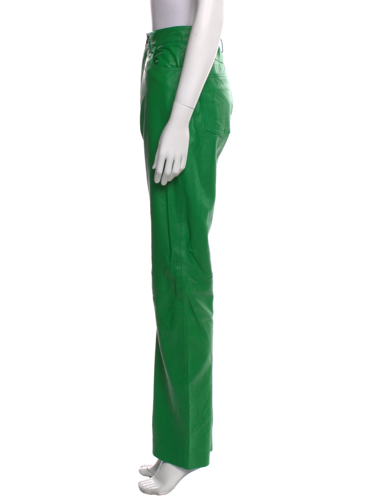 REMAIN Birger Christensen Leather Straight Leg Pants