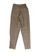 REMAIN Birger Christensen Plaid Print Straight Leg Pants