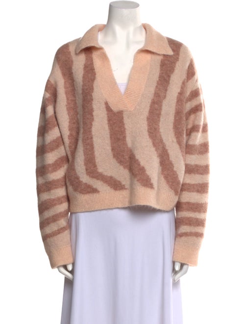 REMAIN Birger Christensen Wool Striped Sweater