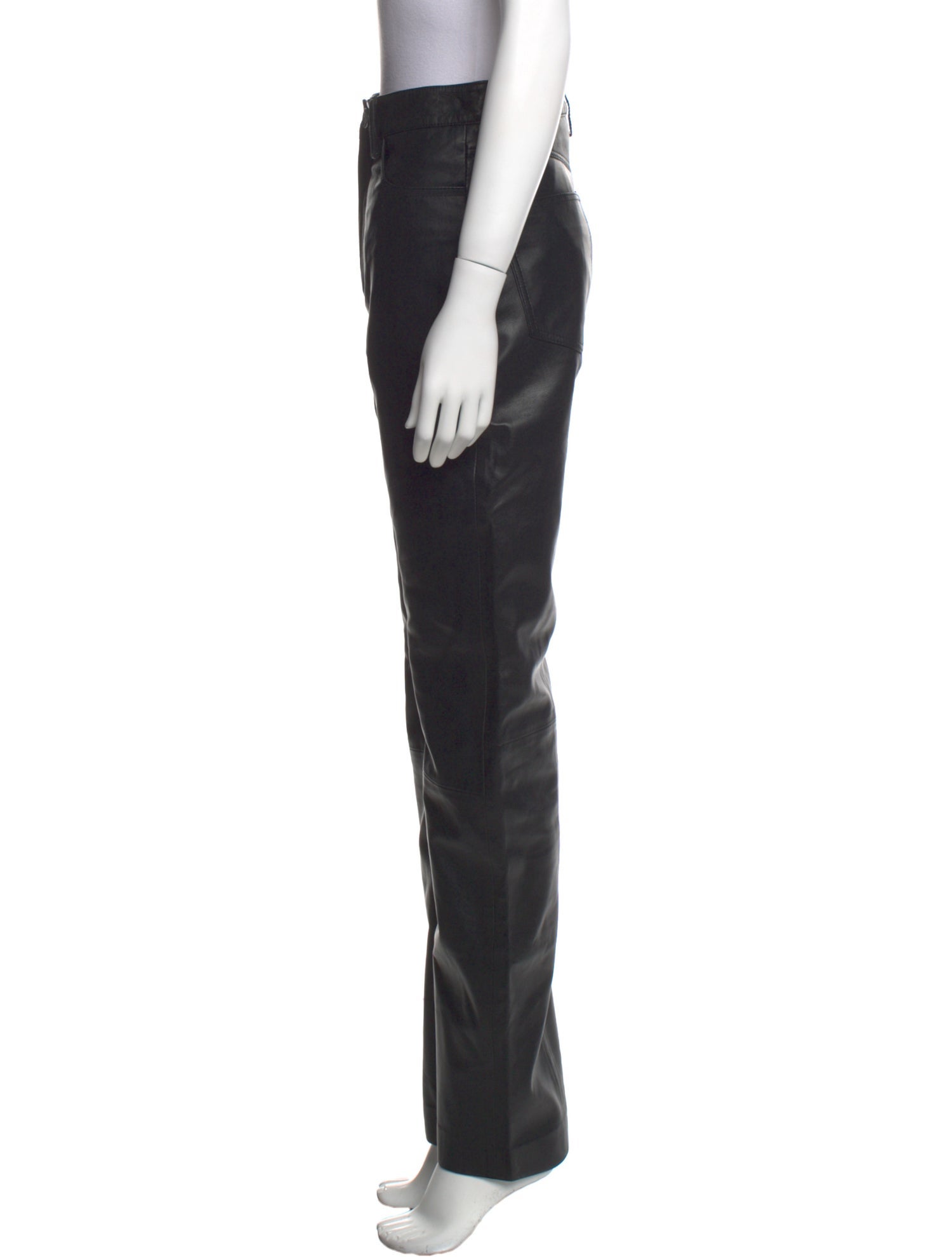 REMAIN Birger Christensen Leather Wide Leg Pants
