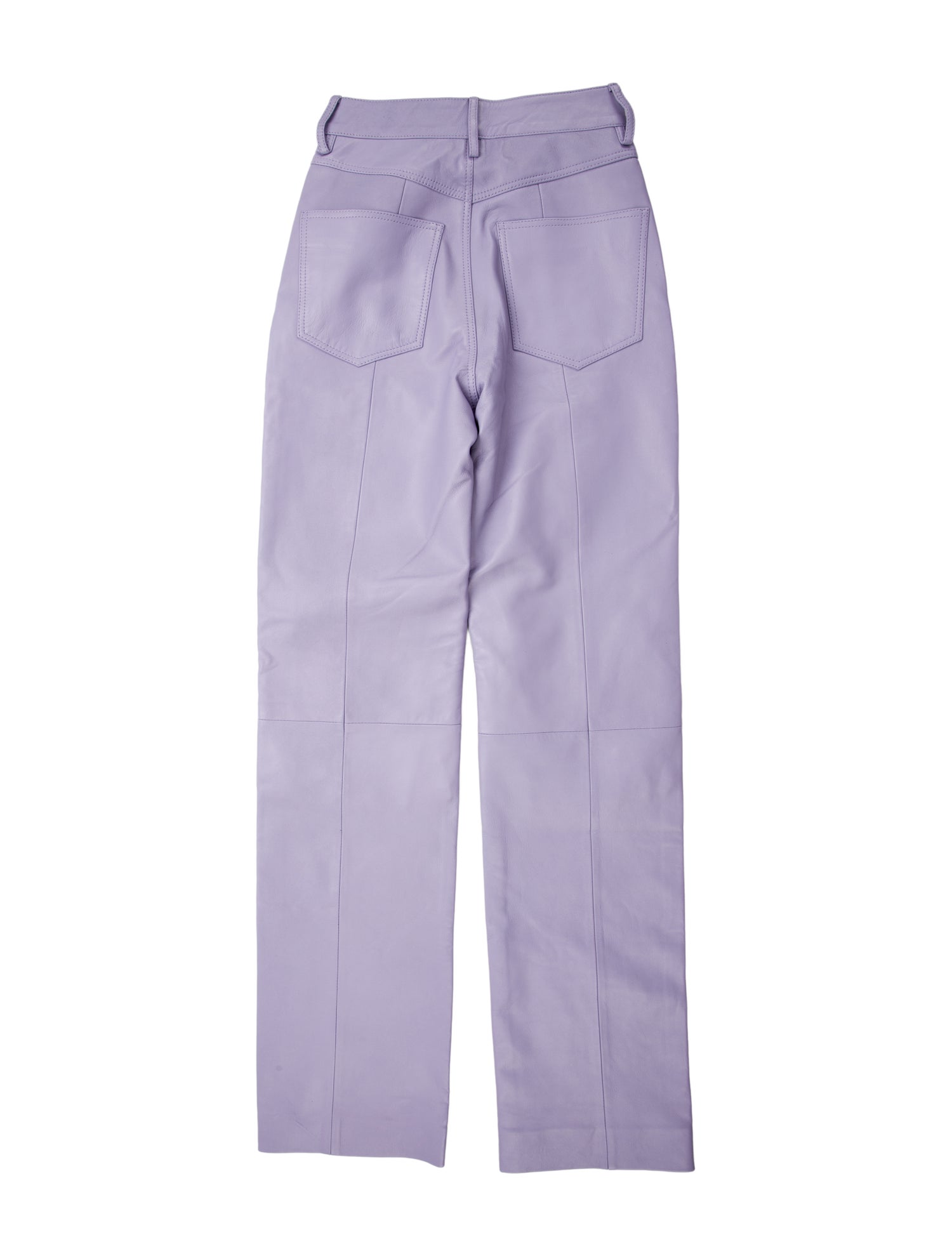 REMAIN Birger Christensen Leather Straight Leg Pants