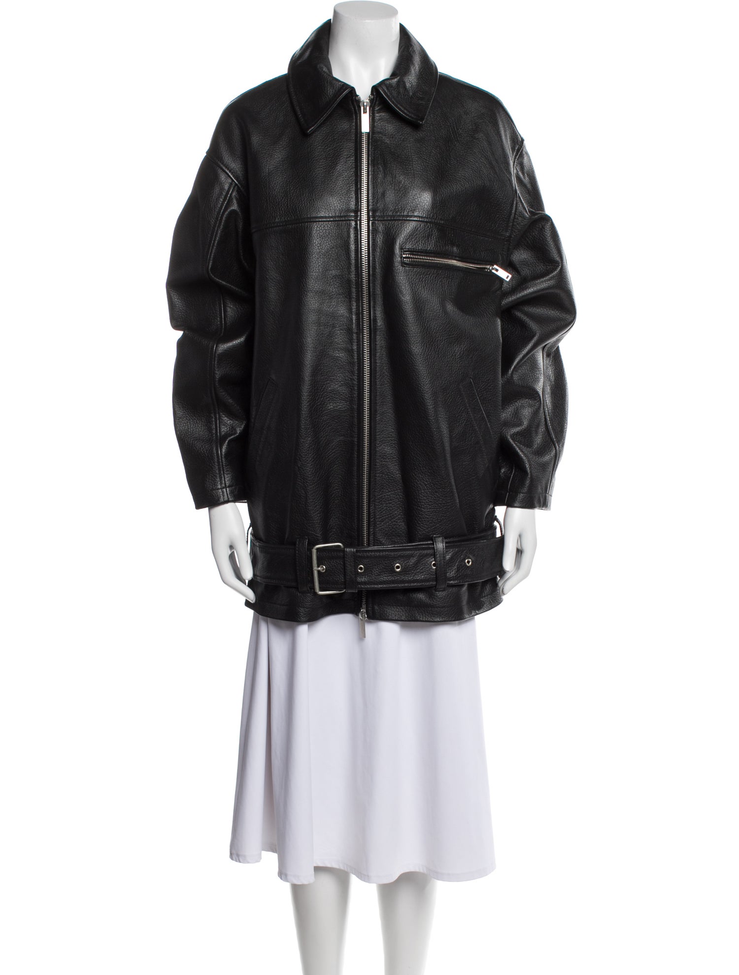 REMAIN Birger Christensen Leather Jacket