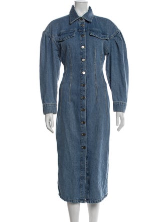 REMAIN Birger Christensen Midi Length Dress