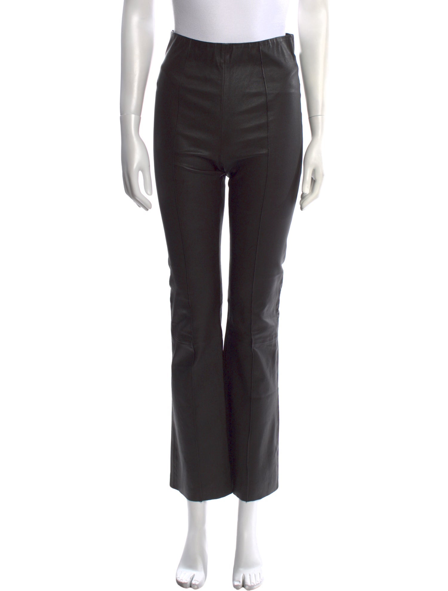 REMAIN Birger Christensen Leather Straight Leg Pants