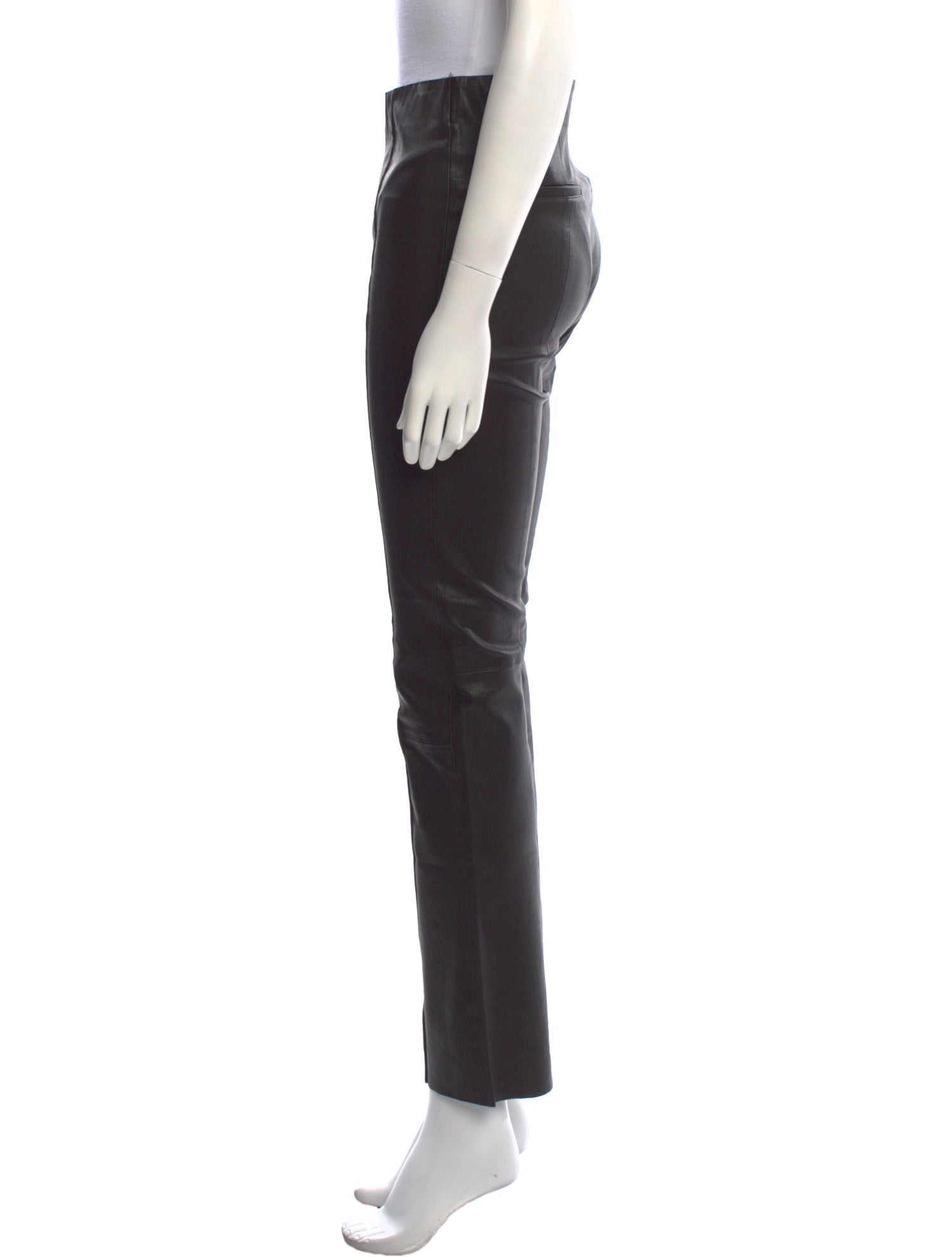 REMAIN Birger Christensen Leather Straight Leg Pants