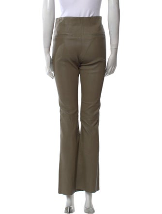 REMAIN Birger Christensen Leather Straight Leg Pants