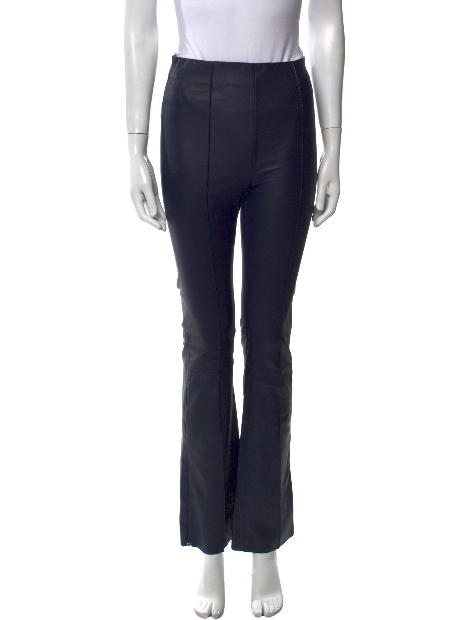 REMAIN Birger Christensen Leather Straight Leg Pants