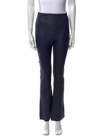 REMAIN Birger Christensen Leather Straight Leg Pants