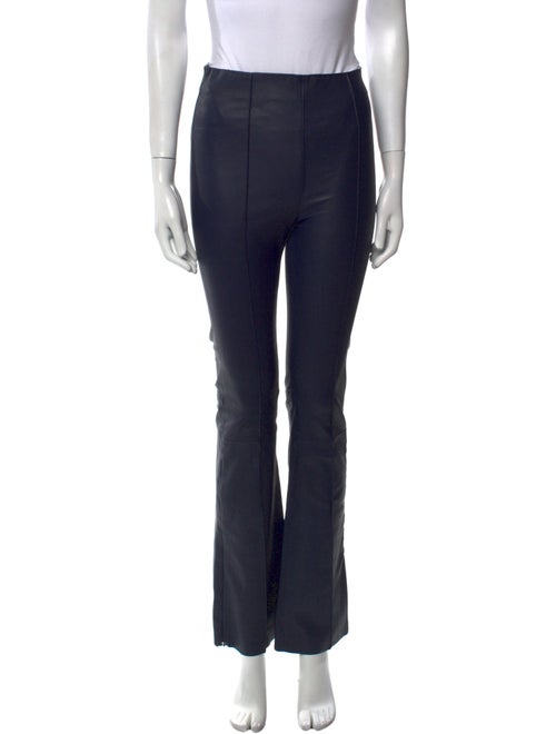 REMAIN Birger Christensen Leather Straight Leg Pants