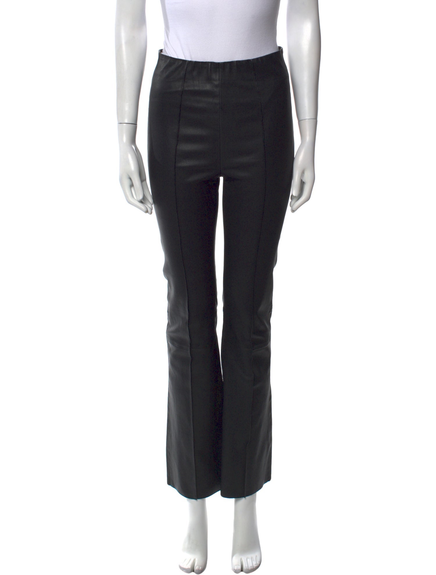 REMAIN Birger Christensen Leather Straight Leg Pants