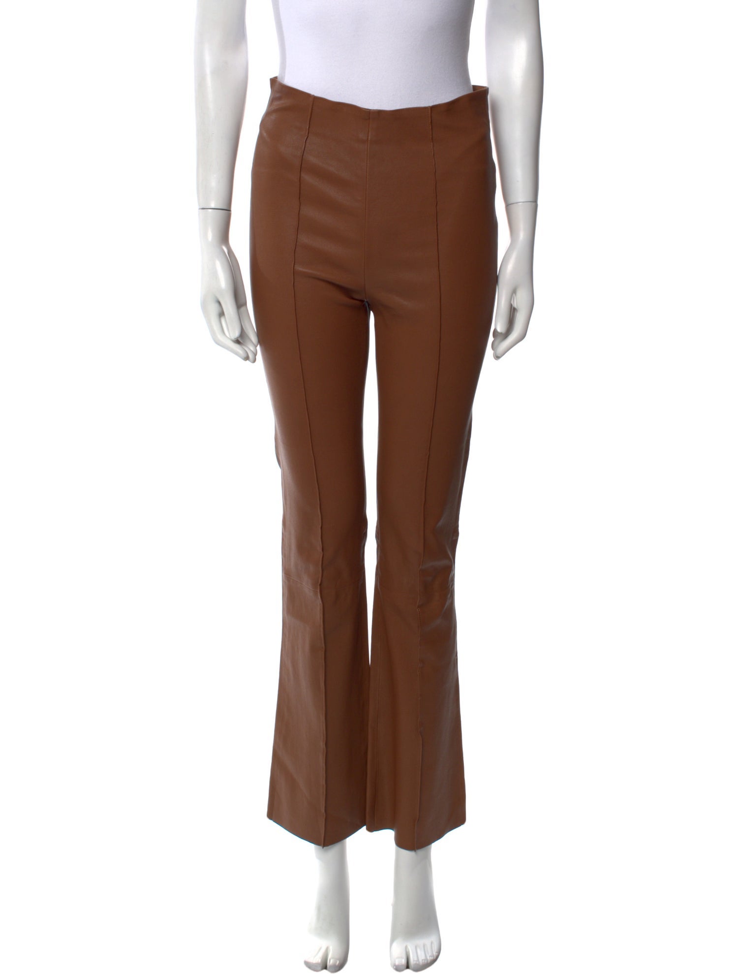 REMAIN Birger Christensen Leather Wide Leg Pants