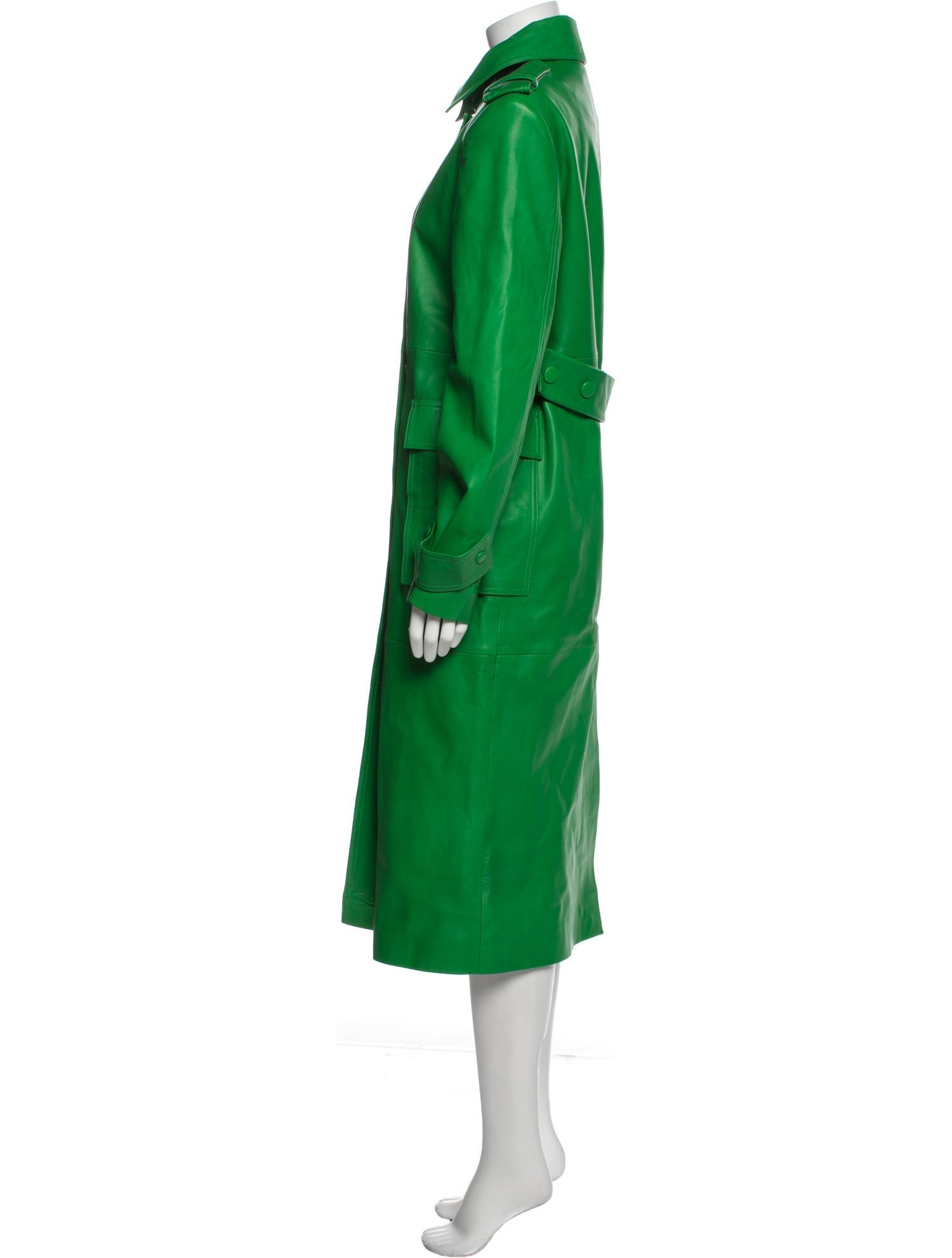 REMAIN Birger Christensen Leather Trench Coat