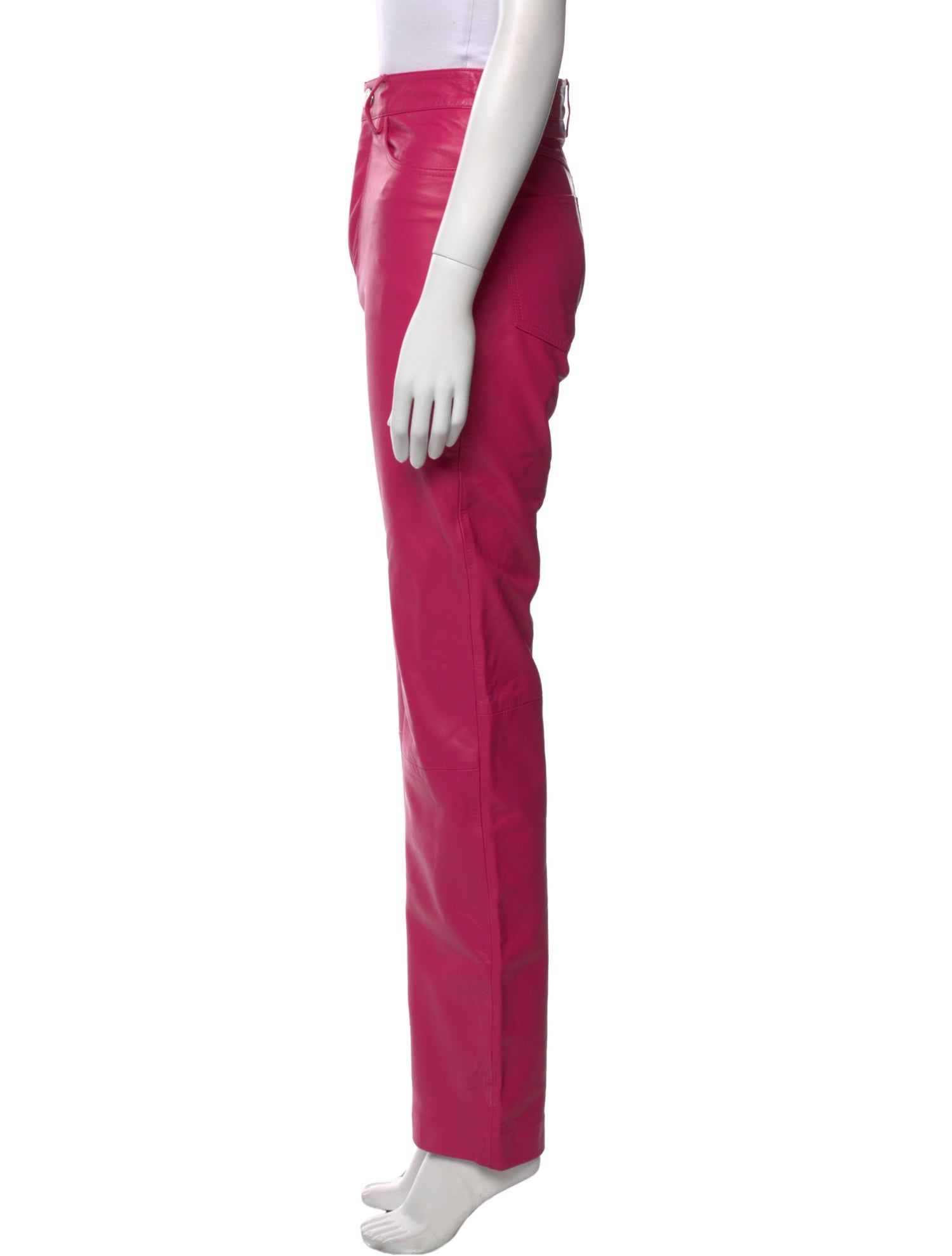 REMAIN Birger Christensen Shearling Straight Leg Pants