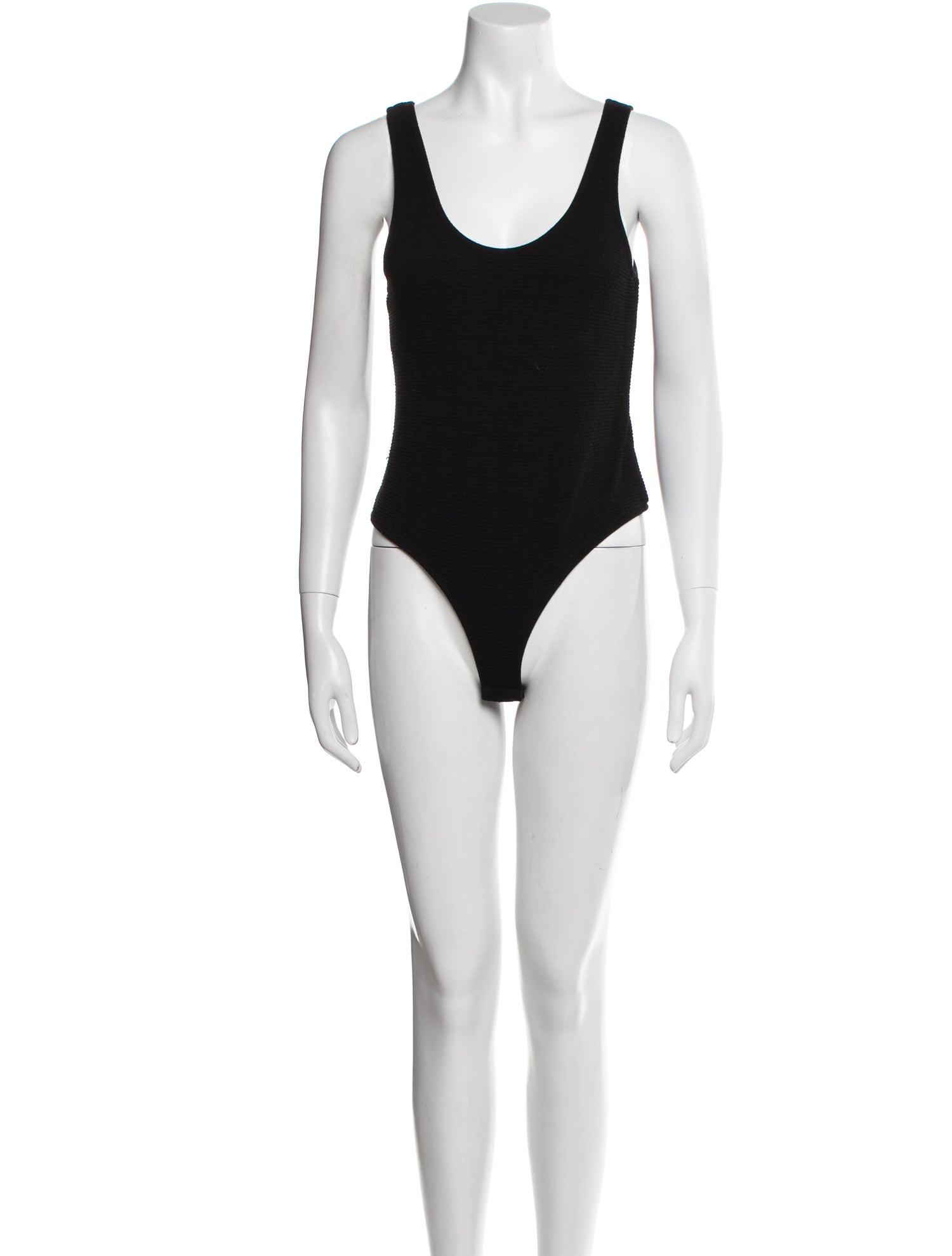 REMAIN Birger Christensen Scoop Neck Sleeveless Bodysuit