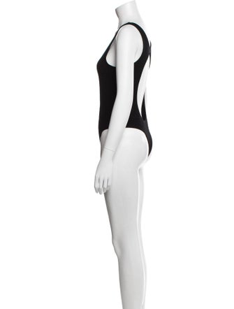 REMAIN Birger Christensen Scoop Neck Sleeveless Bodysuit