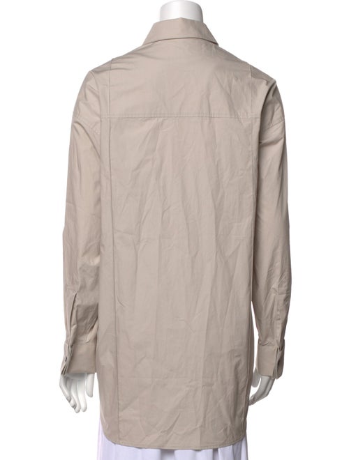 REMAIN Birger Christensen Long Sleeve Button-Up Top