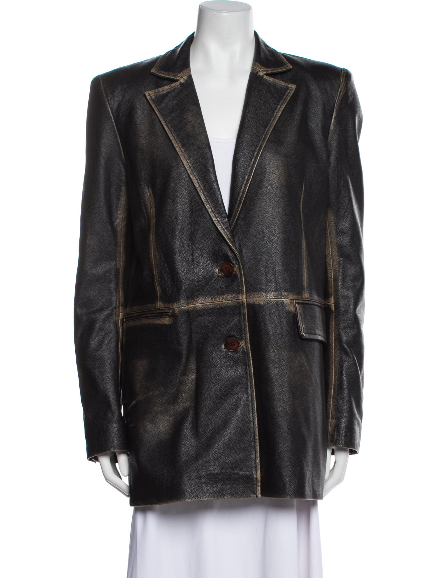 REMAIN Birger Christensen Leather Blazer