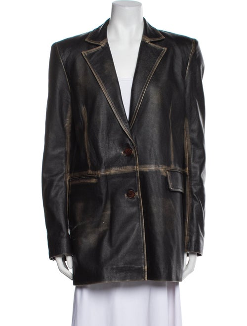 REMAIN Birger Christensen Leather Blazer