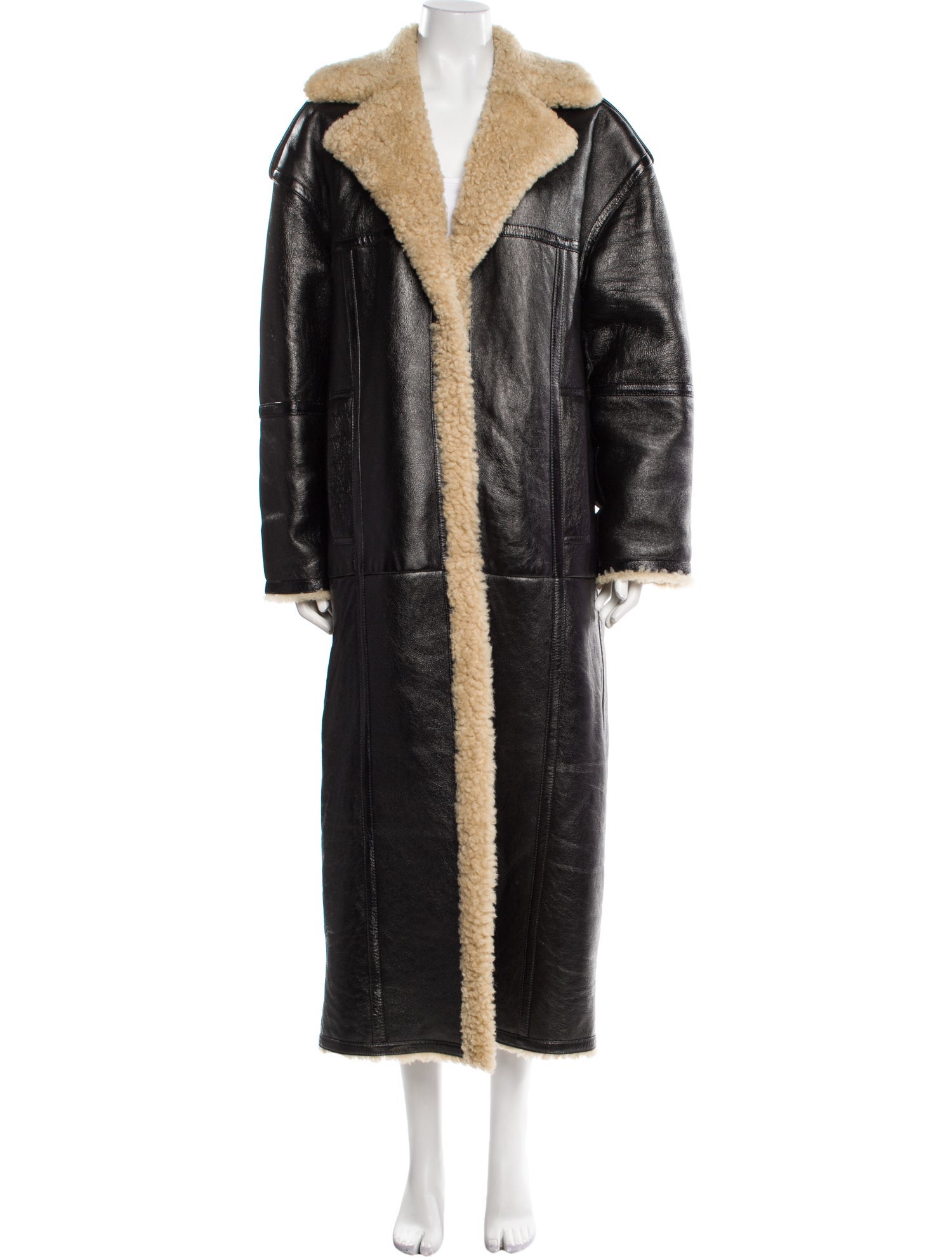 REMAIN Birger Christensen Shearling Fur Coat