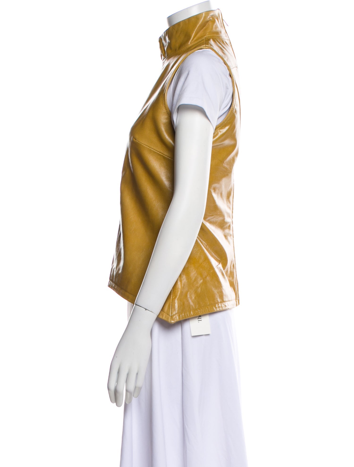 REMAIN Birger Christensen Mock Neck Short Sleeve Top