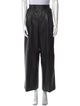 REMAIN Birger Christensen Leather Wide Leg Pants