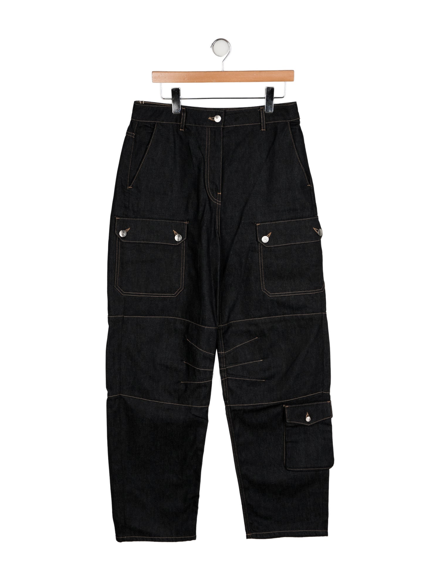 REMAIN Birger Christensen High-Rise Straight Leg Jeans