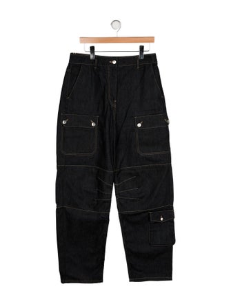 REMAIN Birger Christensen High-Rise Straight Leg Jeans