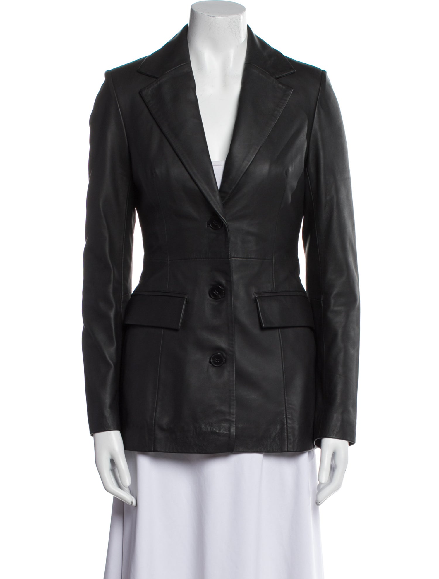 REMAIN Birger Christensen Leather Blazer
