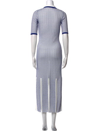 REMAIN Birger Christensen Striped Long Dress