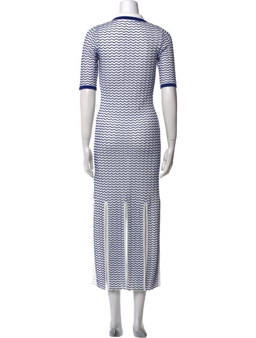 REMAIN Birger Christensen Striped Long Dress