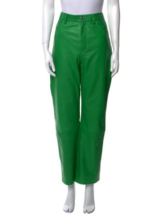 REMAIN Birger Christensen Leather Wide Leg Pants