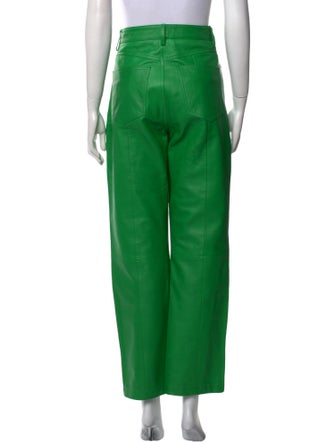 REMAIN Birger Christensen Leather Wide Leg Pants