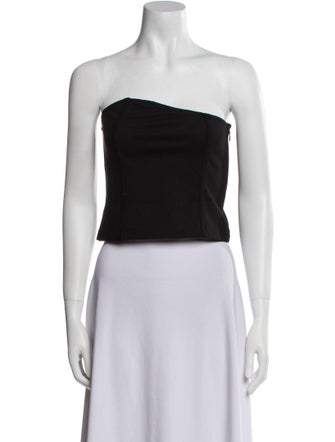 REMAIN Birger Christensen Strapless Crop Top