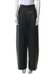 REMAIN Birger Christensen Lamb Leather Wide Leg Pants