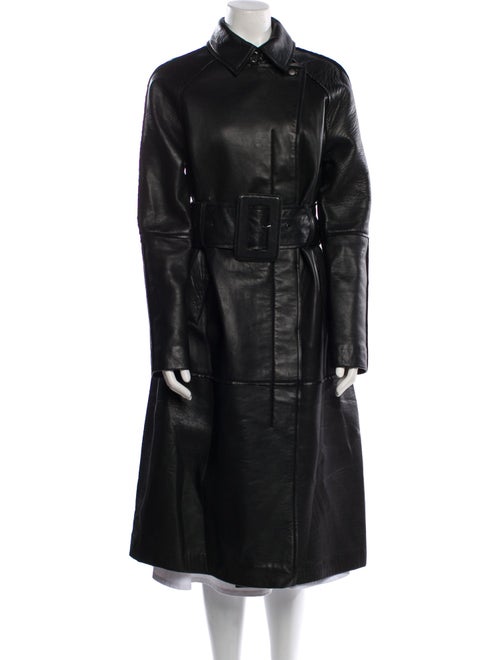 REMAIN Birger Christensen Leather Trench Coat