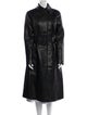 REMAIN Birger Christensen Leather Trench Coat
