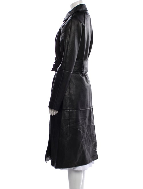 REMAIN Birger Christensen Leather Trench Coat