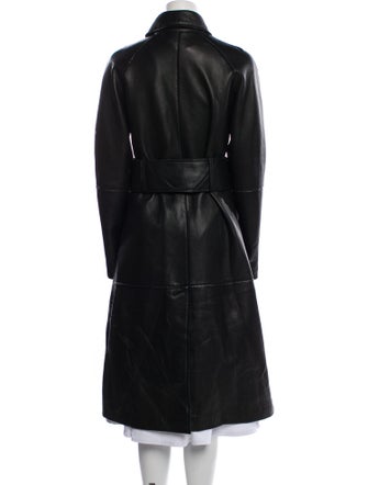 REMAIN Birger Christensen Leather Trench Coat